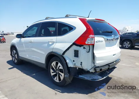 2015 Honda Cr-V Touring from USA, damaged, VIN 5J6RM3H91FL021912